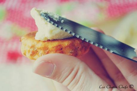 Galletas de queso y tomate Galletas de queso y tomate