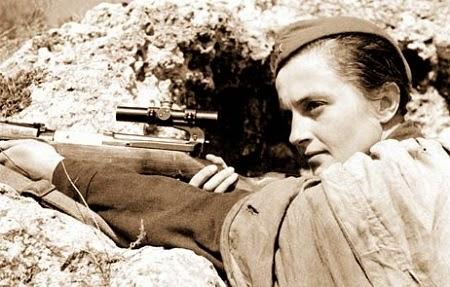 La francotiradora que amaba la historia, Lyudmila Pavlichenko (1916-1974)