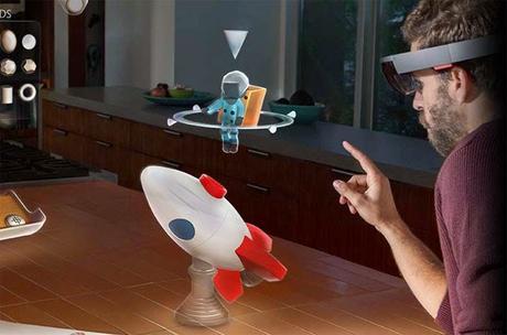 Microsoft Hololens, Gafas que Proyectan Hologramas ante tus Ojos
