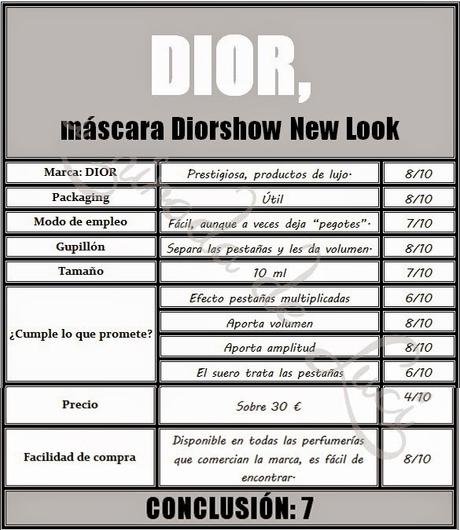 DIOR, máscara Diorshow New Look