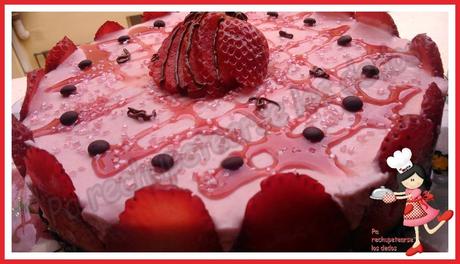 *Tarta de fresas y yogurt (thermomix) *Tarta de fresas y yogurt (thermomix)