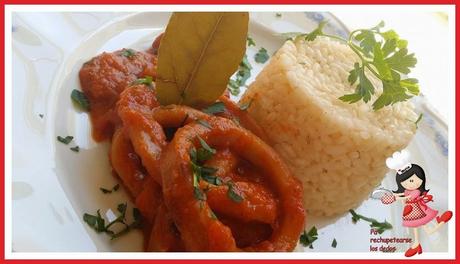 *Calamares en salsa americana (thermomix) *Calamares en salsa americana (thermomix)