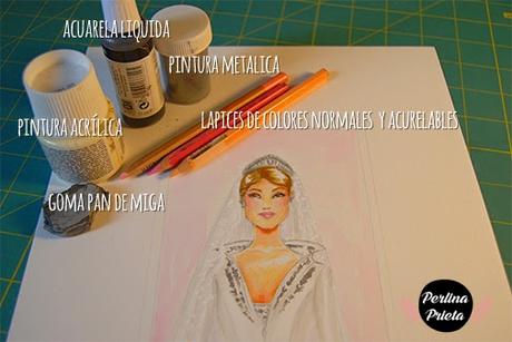 Novias ilustradas: la Reina Letizia Novias ilustradas: la Reina Letizia