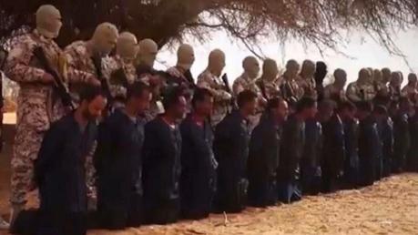 Isis ejecuta 30 cristianos etíopes- #IsisAsesinos