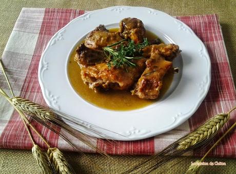 Conejo a la sidra Conejo a la sidra