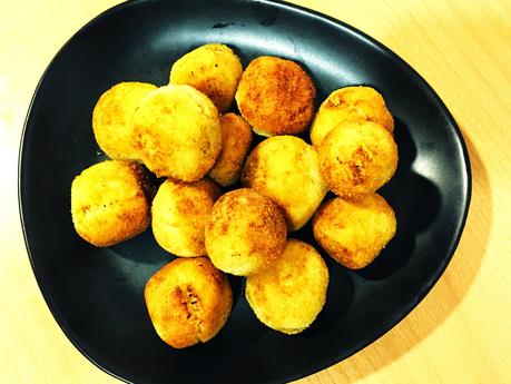 Bolas de patata y atún Bolas de patata y atún
