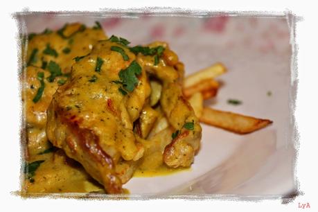 Conejo en pepitoria... que empezó siendo otra cosa.... para 32º Desafío en la cocina Conejo en pepitoria... que empezó siendo otra cosa.... para 32º Desafío en la cocina