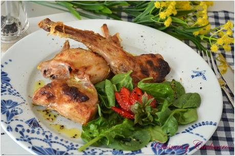 Conejo a la Mostaza y Miel al Horno, 32º Desafío en la Cocina Conejo a la Mostaza y Miel al Horno, 32º Desafío en la Cocina