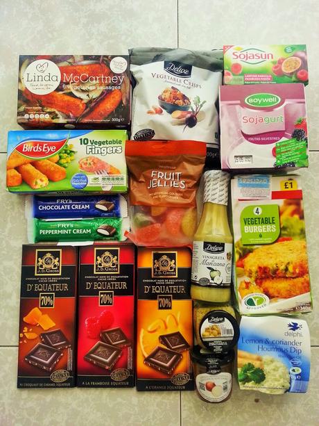 Compras veganas y algunos productos veganos que encontramos en las tiendas