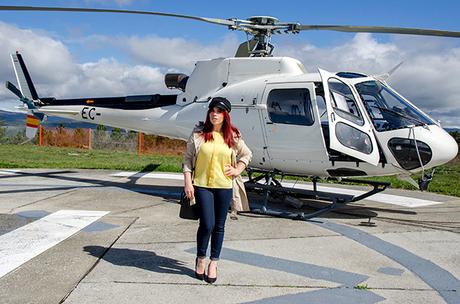 Look con gorra de piloto