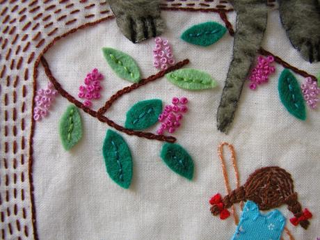 Escuela de Bordado: tipos de puntos I / Embroidery School: kinds of stitches I