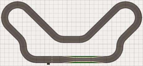 Nº 1356 al 1358. Tres circuitos planos con 16 curvas standard Nº 1356 al 1358. Tres circuitos planos con 16 curvas standard