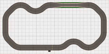 Nº 1356 al 1358. Tres circuitos planos con 16 curvas standard Nº 1356 al 1358. Tres circuitos planos con 16 curvas standard
