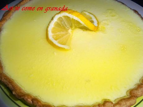 Tarta de limón Tarta de limón