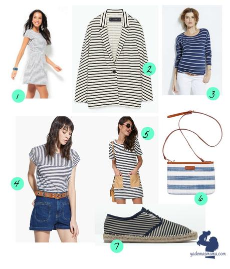 Rayas marineras para todos prendas con rayas marineras mujer