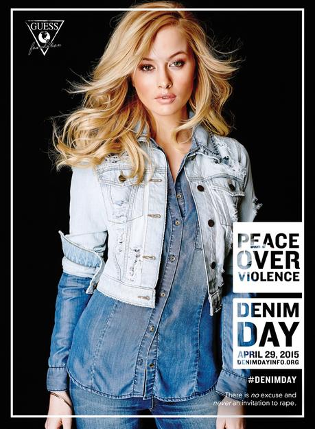 Guess se posiciona contra la violencia en su nueva campaña denim Guess se posiciona contra la violencia en su nueva campaña denim