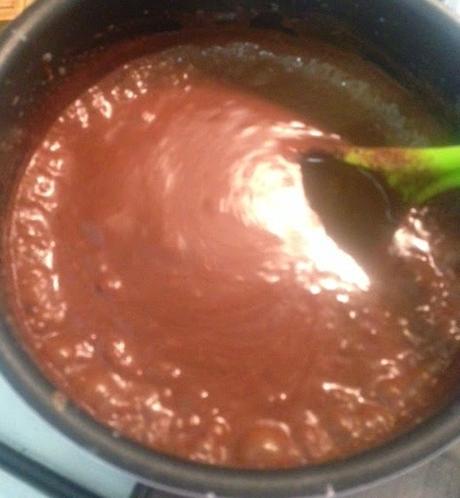 PORRAS CON CHOCOLATE Y NATA PORRAS CON CHOCOLATE Y NATA