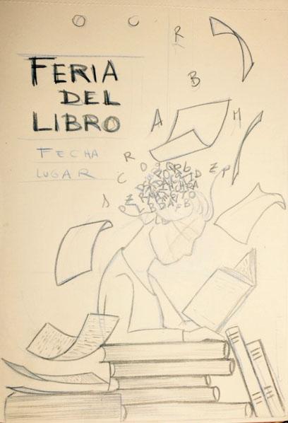 Cartel de la Feria Del Libro