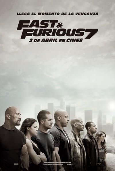 Póster: Fast & Furious 7 (2015)