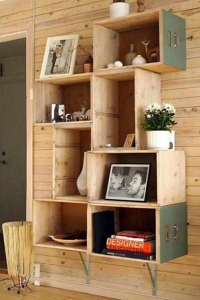 8 ideas útiles con cajas de madera paperblog