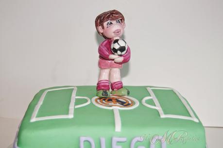 TARTA CAMPO DE FÚTBOL REAL MADRID