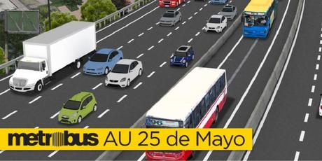 Autopista 25 de Mayo: reducen a 80 km/h la velocidad máxima