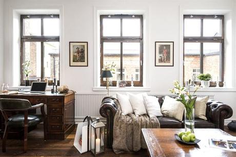 Decoración clásica en madera y blanco que enamora decoracion-clasica-madera-blanco