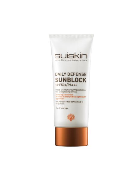 LLEGÓ EL MOMENTO DE REFORZAR LA PROTECCIÓN SOLAR FACIAL Daily Defense Sunblock Suiskin