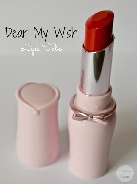 Review Dear My Wish Lips Talk (Etude House) en Jolse.com Review Dear My Wish Lips Talk (Etude House) en Jolse.com