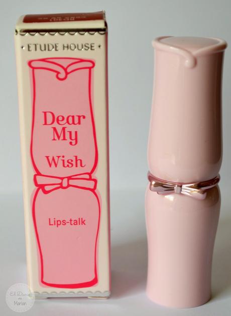 Review Dear My Wish Lips Talk (Etude House) en Jolse.com Review Dear My Wish Lips Talk (Etude House) en Jolse.com