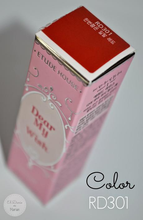 Review Dear My Wish Lips Talk (Etude House) en Jolse.com Review Dear My Wish Lips Talk (Etude House) en Jolse.com