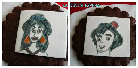 GALLETAS DE CHOCOLATE DECORADAS - PROYECTO UNA GALLETA UN CUENTO- ALADINO Y LA LÁMPARA MÁGICA