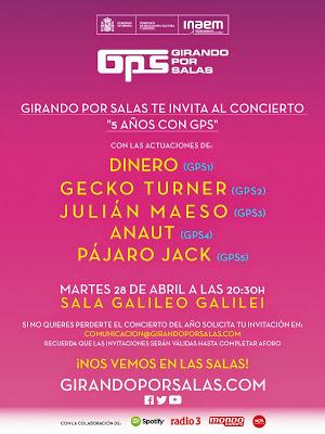Dinero, Gecko Turner, Julián Maeso, Anaut y Pájaro Jack celebran en Madrid el quinto aniversario de Girando por Salas Dinero, Gecko Turner, Julián Maeso, Anaut y Pájaro Jack celebran en Madrid el quinto aniversario de Girando por Salas