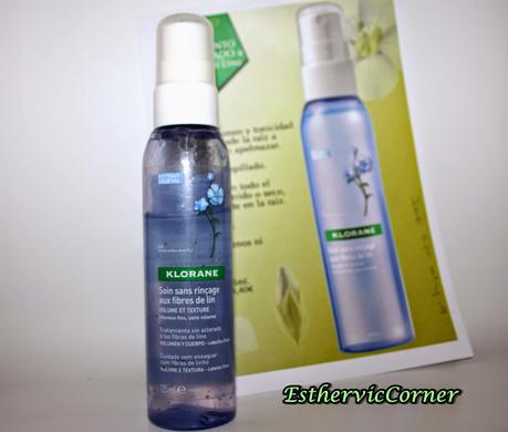 Club 100 Klorane. Tratamiento sin aclarado a las fibras de Lino Club 100 Klorane. Tratamiento sin aclarado a las fibras de Lino