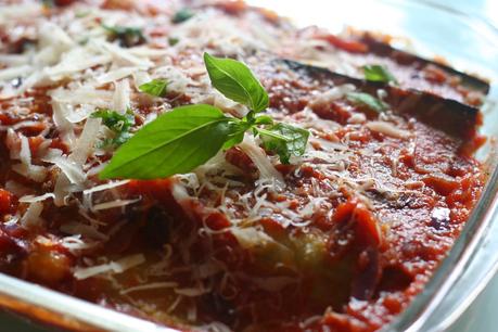 Parmesana de Berenjenas y Setas Parmesana de Berenjenas y Setas