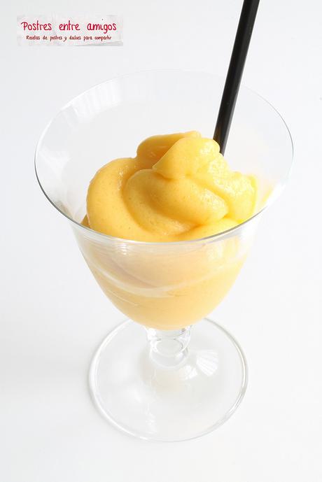 Sorbete de Mango en Thermomix