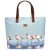 Light blue tote FLAMENCOS DE MODA