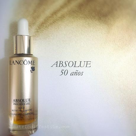 Absolue de Lancôme cumple 50 años. Absolue de Lancôme cumple 50 años.