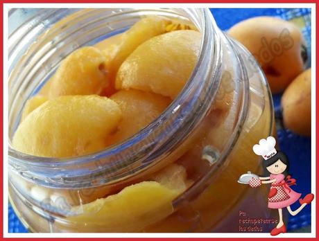 *Nísperos en almíbar (tradicional) *Nísperos en almíbar (tradicional)