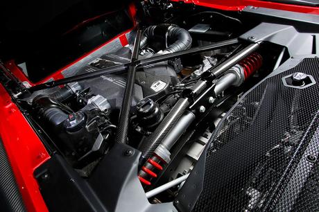 Lamborghini Aventador SV engine