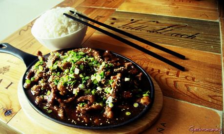 Mongolian beef Mongolian beef