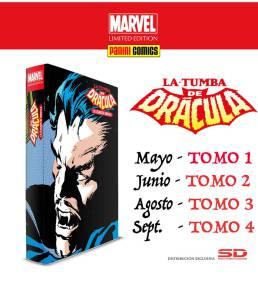 Marvel Limited Edition: Anunciados los próximos tomos dracula