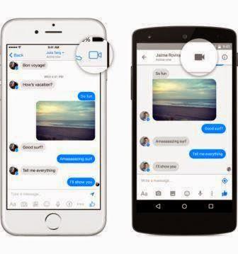 Facebook integra opción de videollamadas en su aplicación messenger