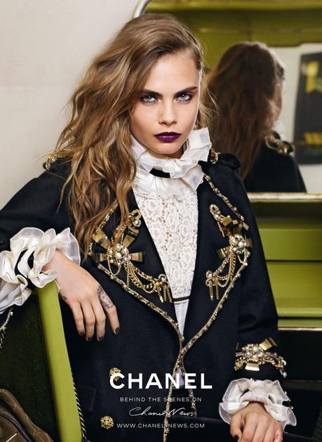 Cara Delevingne protagonista del a nueva campaña de Chanel