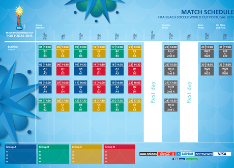 Calendario Mundial de playa en portugal seleccion mexicana Calendario Mundial de playa en portugal seleccion mexicana