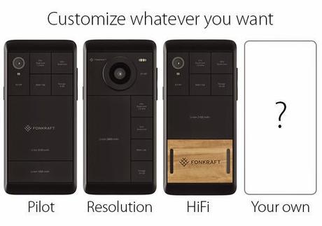 Fonkraft, el smartphone modular que ya puedes comprarLos ...