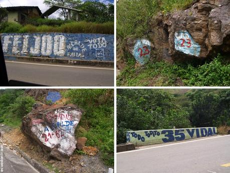 Propagandas electorales que no se quitan y que dañan nuestro patrimonio natural Propagandas electorales que no se quitan y que dañan nuestro patrimonio natural