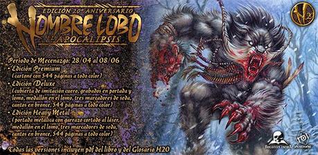 Mecenazgo de Hombre Lobo:El Apocalipsis 20ª Aniversario en marcha