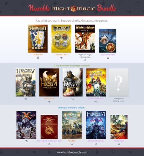Empacho de Might & Magic en el último Humble Bundle Empacho de Might & Magic en el último Humble Bundle