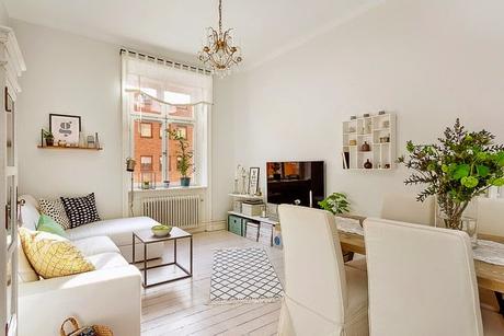 El piso de la semana: BLANCO Y MINT, ¡A mí que me pongan dos de estos! El piso de la semana: BLANCO Y MINT, ¡A mí que me pongan dos de estos!